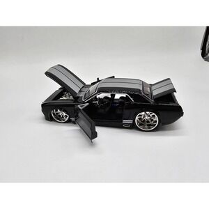 Jada Toys Bigtime Muscle 1965 Ford Mustang Black & Silver‎ 1/24 Used Condition